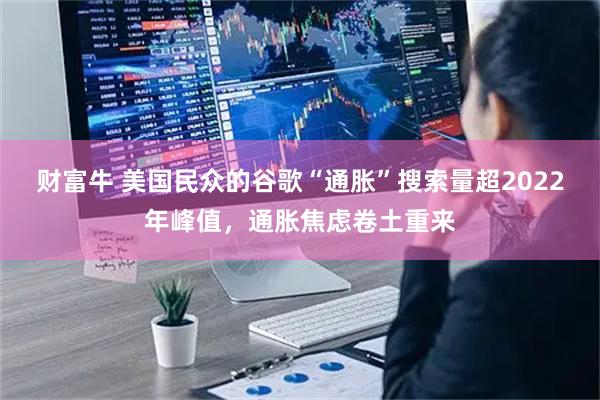 财富牛 美国民众的谷歌“通胀”搜索量超2022年峰值，通胀焦虑卷土重来