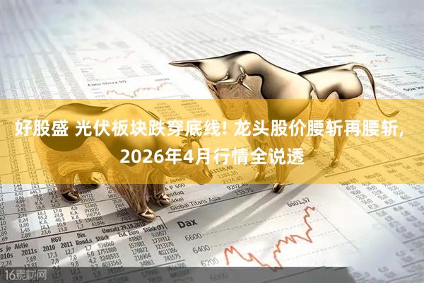 好股盛 光伏板块跌穿底线! 龙头股价腰斩再腰斩, 2026年4月行情全说透